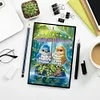 (US Local)Bird Special Shaped A5 5D DIY Diamond Art Painting Notebook Kit for Friends