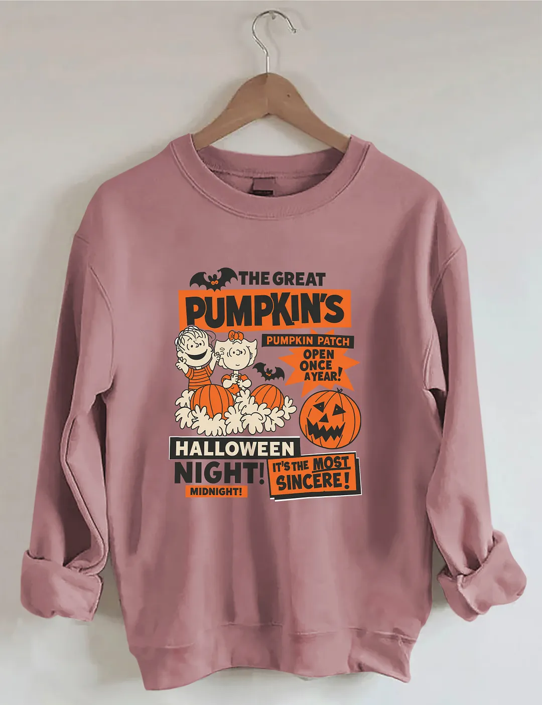 The Great Pumpkin Halloween Night Sweatshirt