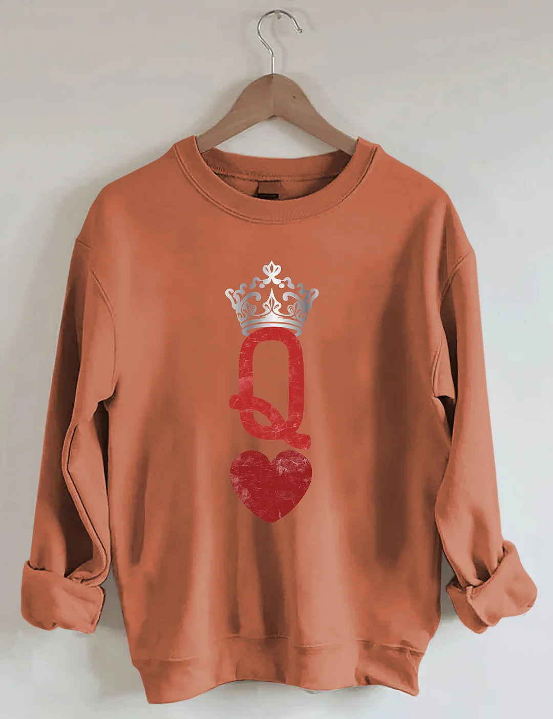 Queen Of Hearts Sweatshirt