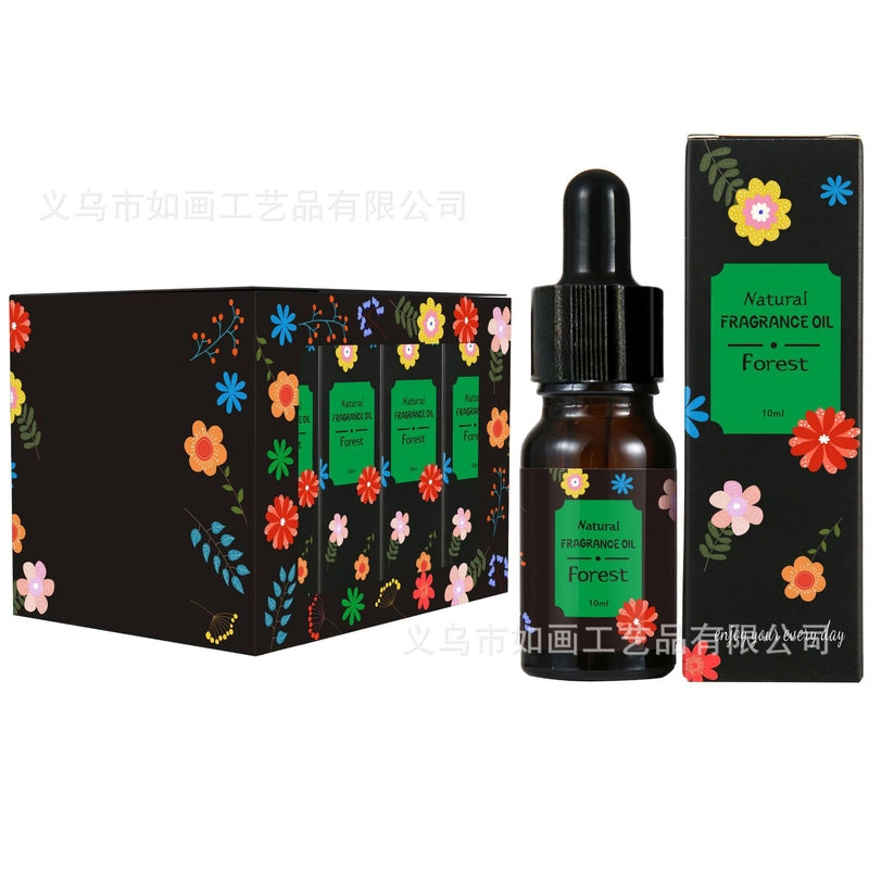 12 Pieces Humidifier Diffuser Dropper Aromatherapy Essential Oil Bedroom Relaxation Soothing Fragrance Source Factory 24 Flavor Plant Essential Oil