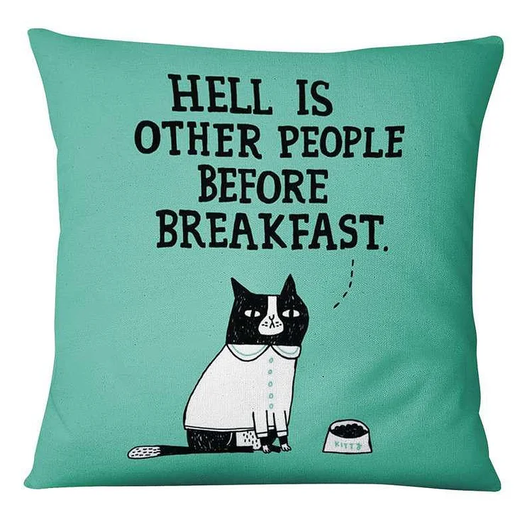 Linen Pillow Case  - Home 45*45cm