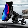 Wireless Car Charger Cell Phone Stand 15W Fast Charging for iPhone 15 Galaxy S23
