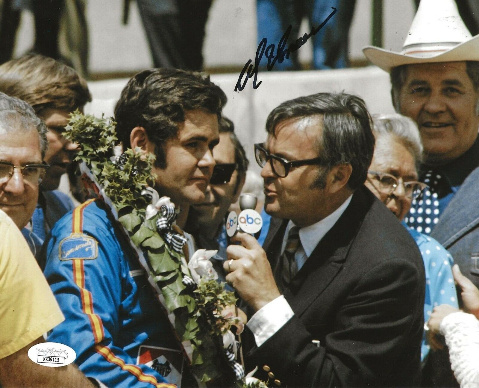 Al Unser Sr. Indy 500 signed Racing 8x10 Photo Poster painting autographed Big Al 5 JSA