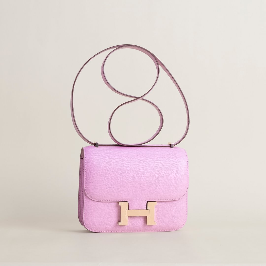 Constance 18CM Epsom X9 Mauve Sylvestre GHW