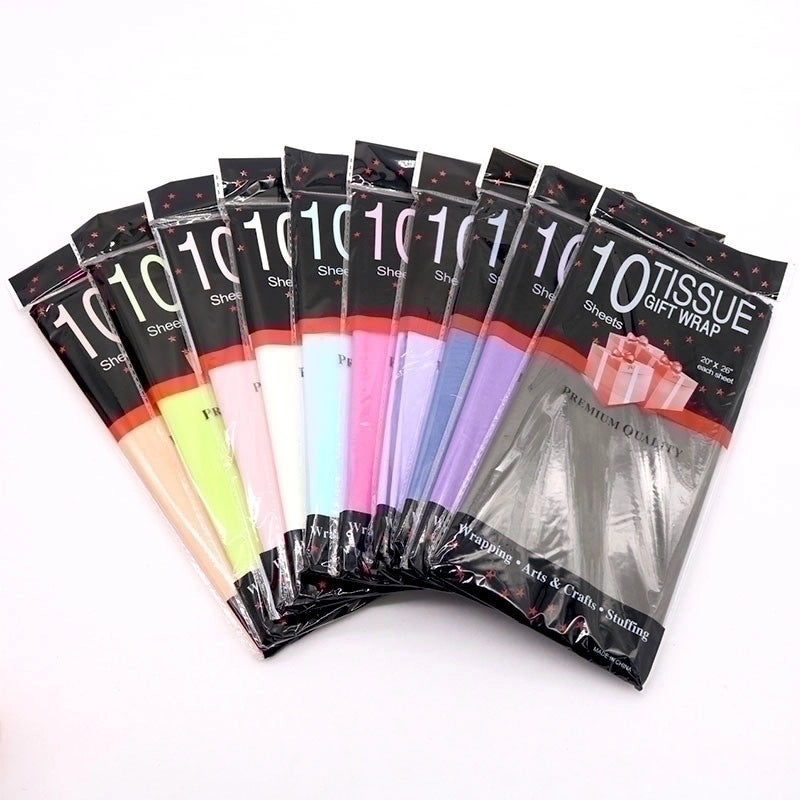 Fashion 10 Sheets Color Tissue Sydney Paper