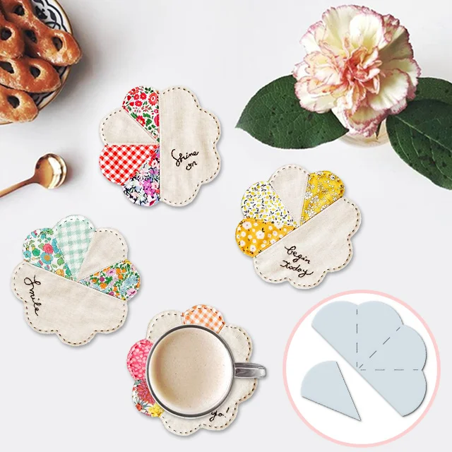 Lace Cup / Bowl / Potholder Pattern Template