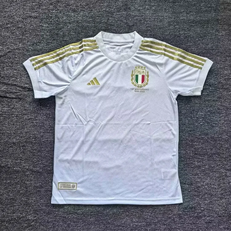 2025-26 Italy Anniversary Edition White - Jersey - Fan Edition
