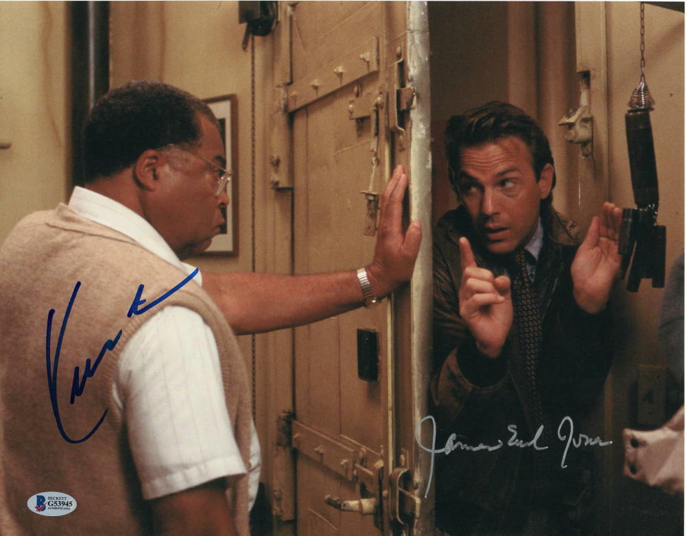 JAMES EARL JONES & KEVIN COSTNER SIGNED AUTOGRAPHED 11x14 Photo Poster painting FIELD OF DREAMS