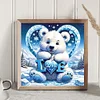 Diamond Painting-DIY Full Round Drill Winter Bear