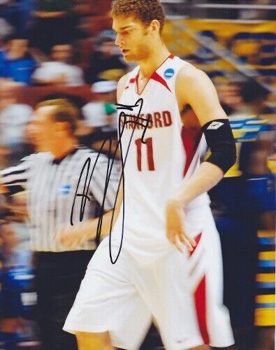 Brook Lopez Signed - Autographed Stanford Cardinals 8x10 Photo Poster painting - Brooklyn Nets