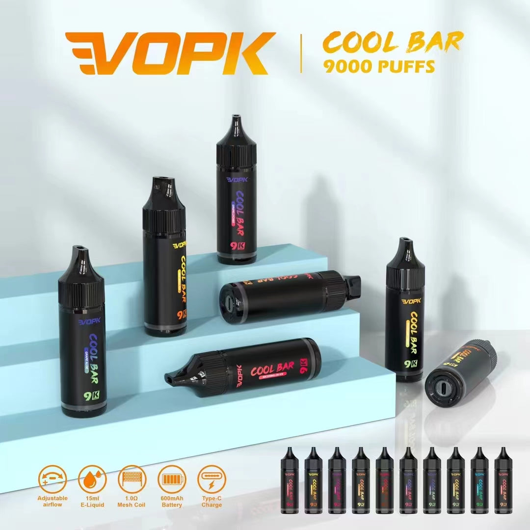 VOPK Cool Bar 9000 Puffs Disposable Vape Wholesale vopk CTYVape