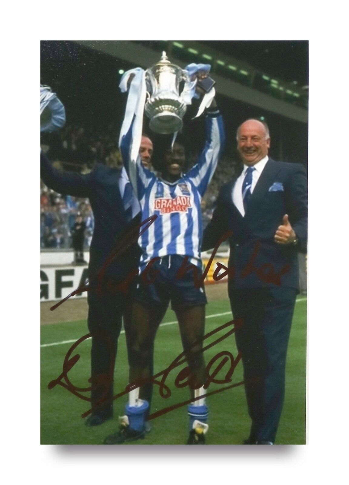 Dave Bennett Signed 6x4 Photo Poster painting Coventry City Sheffield Wednesday Autograph + COA