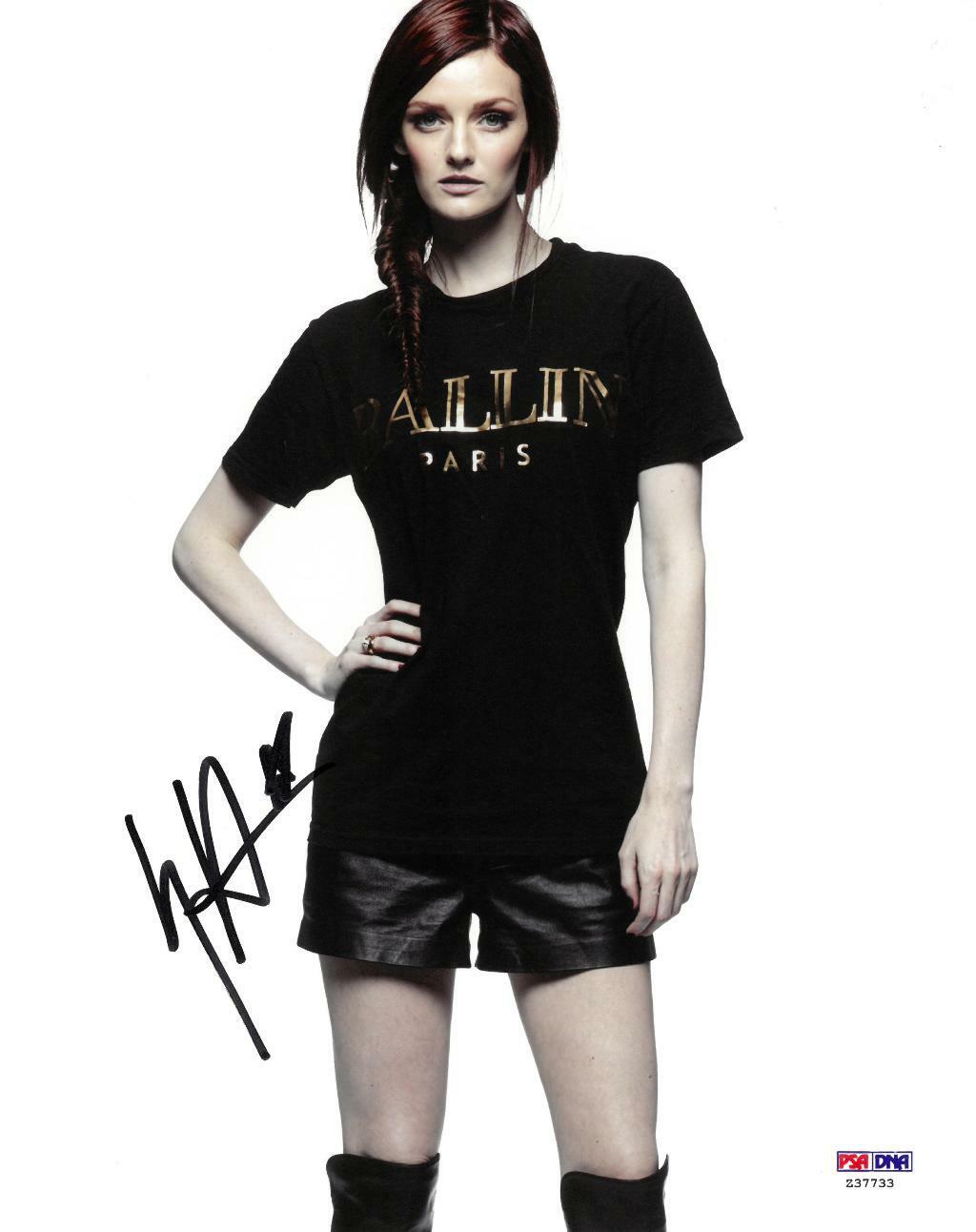 Lydia Hearst Signed Authentic Autographed 8x10 Photo Poster painting PSA/DNA #Z37733