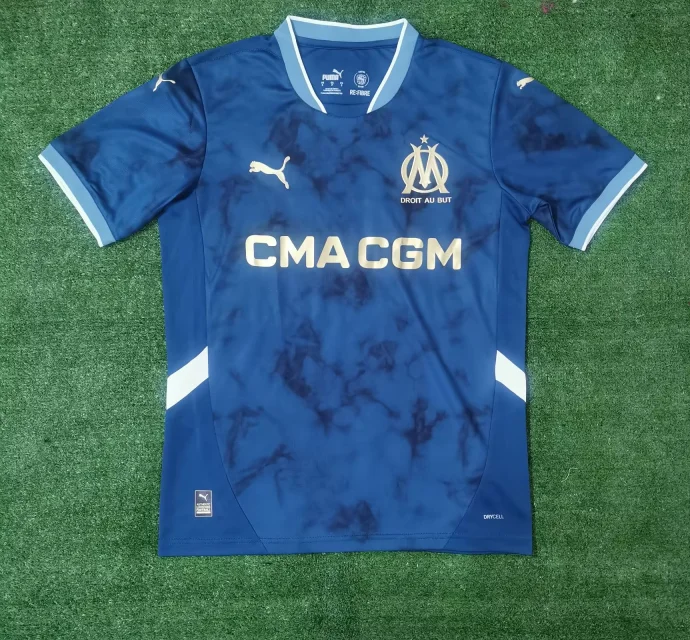 24/25 Marseille Away Football Shirt 1:1 Thai Qaulity