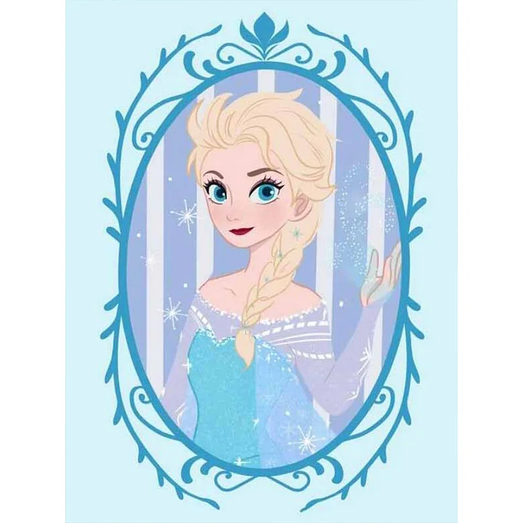 Disney Princess 30*40cm (Canvas) Full Round Drill Diamond Painting gbfke