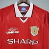 1999-2000 Retro Manchester United European Home Football Shirt 1:1 Thai Quality