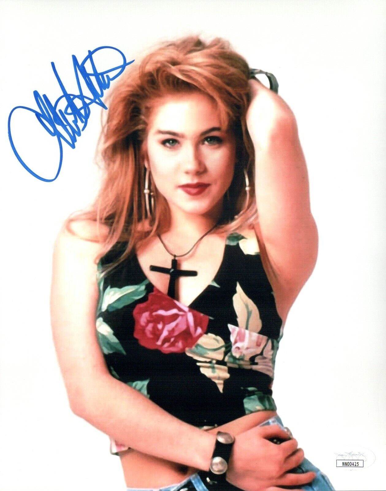 CHRISTINA APPLEGATE Signed MARRIED WITH CHILDREN 8x10 Photo Poster painting Autograph JSA COA