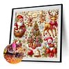 Christmas Atmosphere - Diamond Painting - Full Round Drill (Canvas|40*40cm)