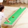 Children's Educational Toys Large Desktop Bowling Golf Toy Table Game Table