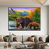 Diamond Painting -DIY Full Square Drill Bear(55x75cm)