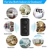 Ultrasonic Rodent Repellent Mosquito Repeller for Home Car Office (Black EU)