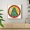 >SALE<Full Embroidery Eco-cotton Thread 18CT Printed Christmas Tree Cross Stitch Kit