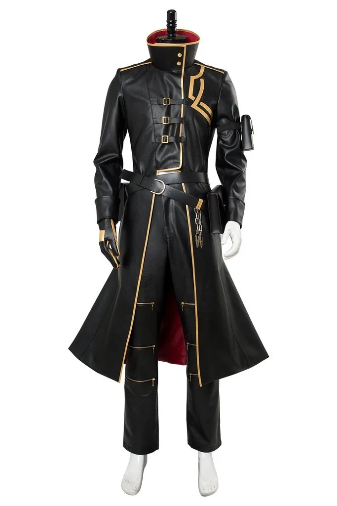 fate grand order gilgamesh leather overcoat cosplay costume