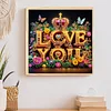 Love - Crystal Rhinestone Diamond Painting
