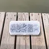 81PCS Egg Fishing Tackle Set Line Sinkers Hook Connector for Bass Fishing Tackle