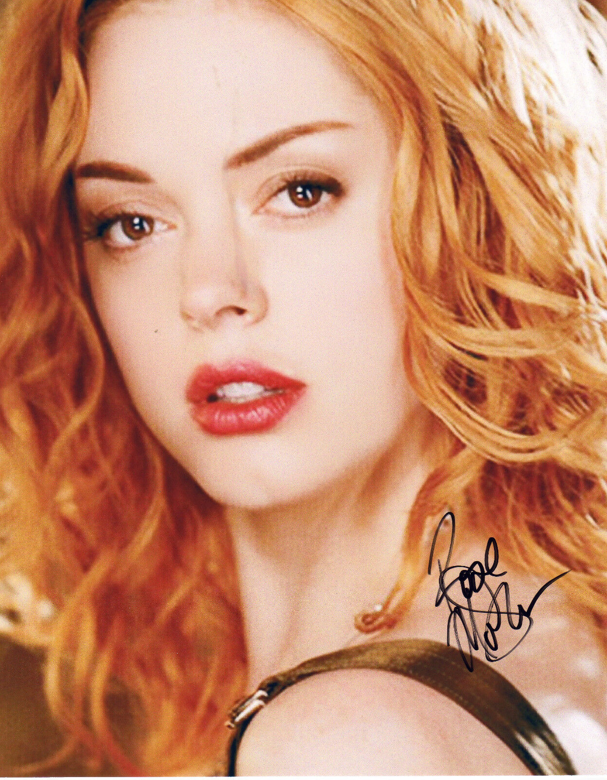 ROSE MCGOWAN AUTOGRAPH SIGNED PP Photo Poster painting POSTER 6