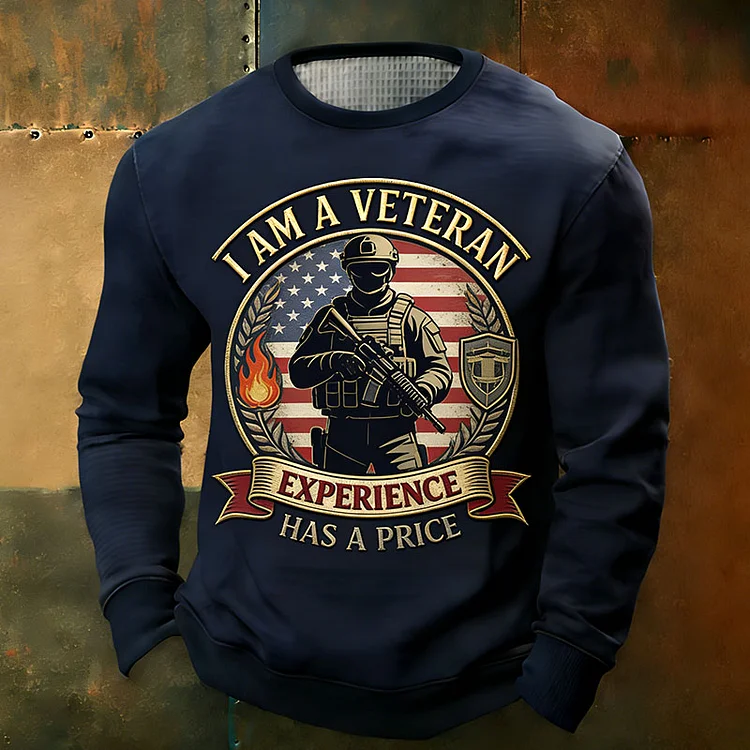 Veteran Casual Sweatshirt socialshop