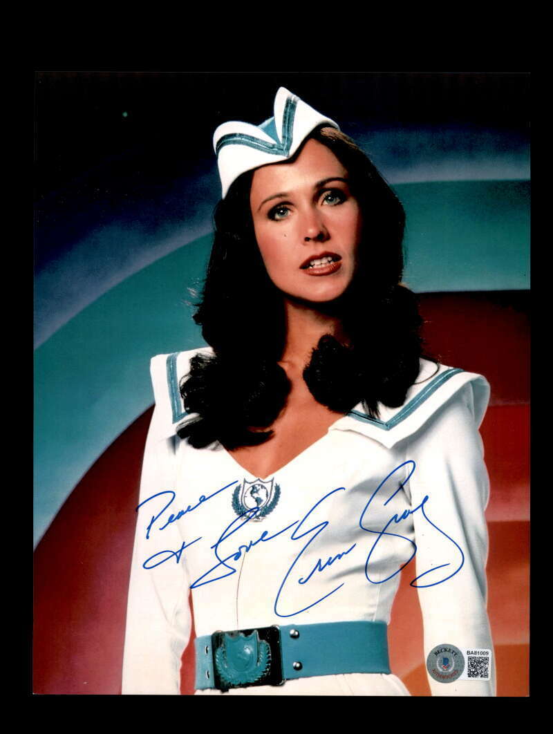 Erin Gray BAS Beckett Coa Signed 8x10 Buck Rogers Photo Poster painting Autograph