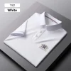 2021 Summer Men's Casual Ice Silk Polo Shirts