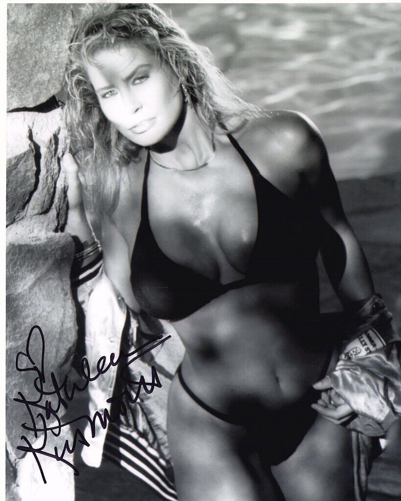 Kathleen Kinmont Signed - Autographed Renegade Actress 8x10 inch Photo Poster painting