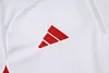 Joyfball 2025/2026 Bayern Munich Half-Pull Training Suit White Football Shirt 1:1 Thai Quality