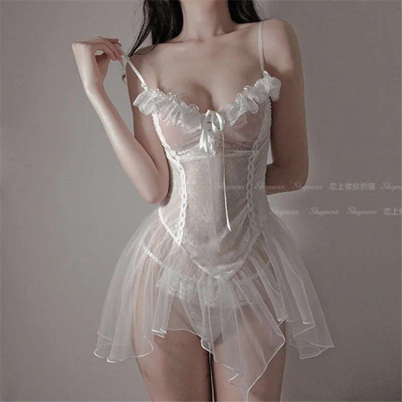 Uveng Night Swear Role-Playing Lingerie Sexy Hot Maid Passionate Tight Suit Girl