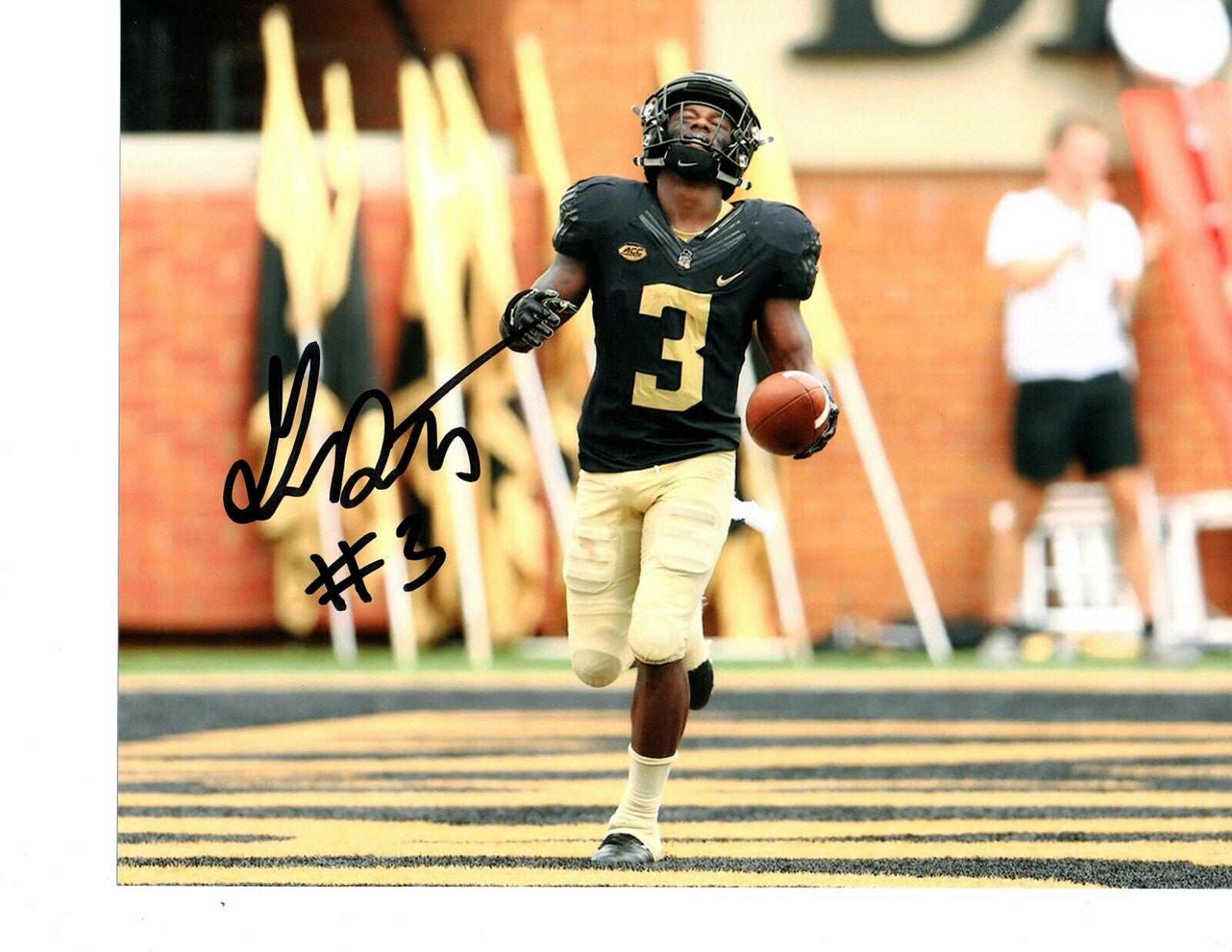 Greg Dortch Wake Forest Deacons signed autographed 8x10 football Photo Poster painting 2019 NFL