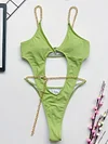 Sexy Hollow One-Piece Swimsuit