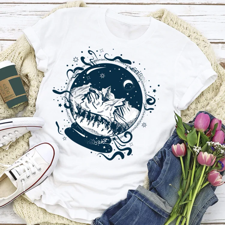 PSL-Nature Lover-Desert sky   T-shirt Tee -02539