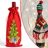 5D DIY Special Shaped Drill Diamond Painting Christmas Tree Wine Bottle Bags Covers Kits