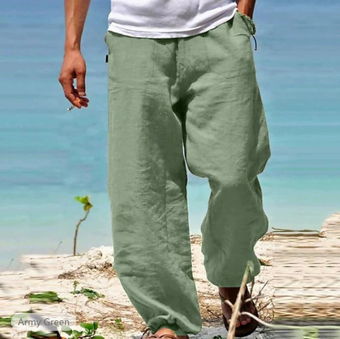 Men's Multi-Pocket Flat Breathable Outdoor Casual Pants