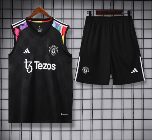 24/25 Manchester United Training Kit Vest Soccer Jersey Thai Quality