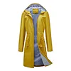 Long Casual Hooded Jacket For Women