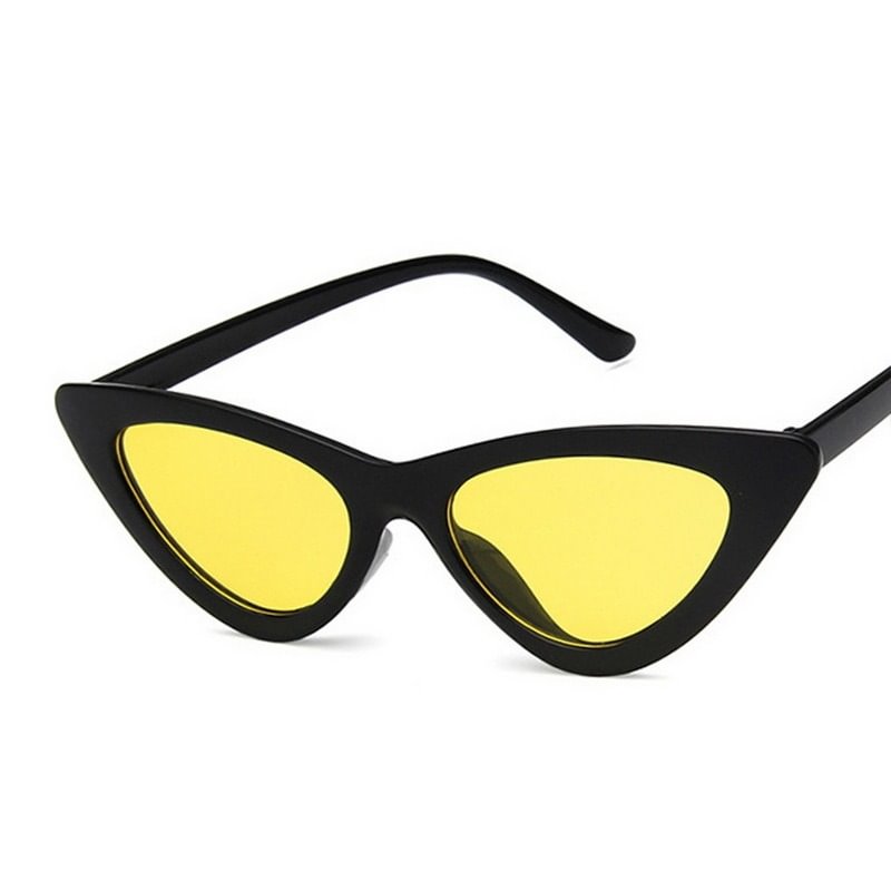 2021 Fashion Cute Sexy Ladies Cat Eye Sunglasses Women Vintage Retro