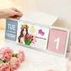 DIY Calendar Diamond Painting Calendar Kit Diamond Art Paper Desk Calendar Kit