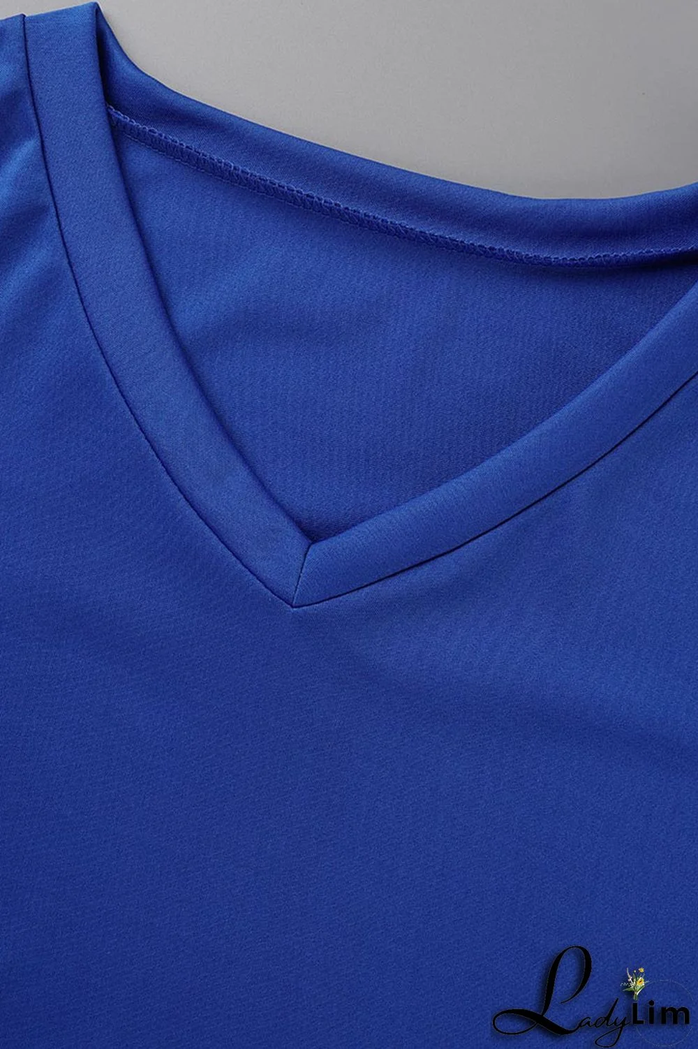 Green Casual Solid Patchwork V Neck Plus Size Two Pieces