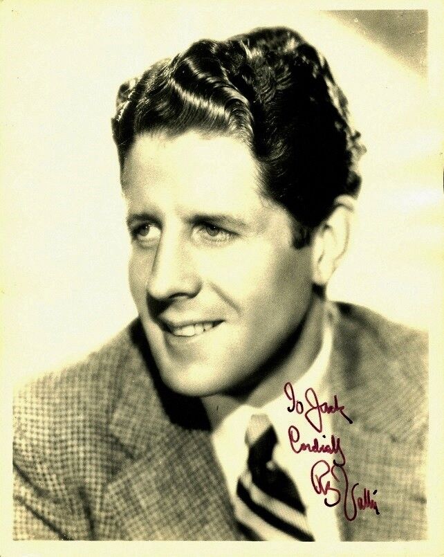 Vintage RUDY VALLEE Signed Photo Poster painting