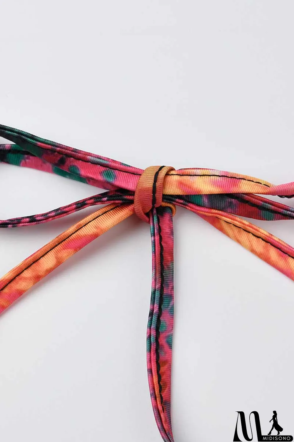 MidiSono - Pink Fashion Sexy Print Backless Spaghetti Strap Jumpsuits