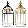 Candle Warmer Lamp Vintage Electric Wax Melter with Timer & Dimmer Retro Aromatherapy Night Light 4 Modes Birdcage Design Candle Melting Light for Scented Jar Candles