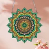 (US Only)Mandala Acrylic Special Shape Diamond Painting Mirror for Home Office Decor